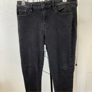 William Rast Skinny Ankle Jeans. Black. Sz Junior 31.